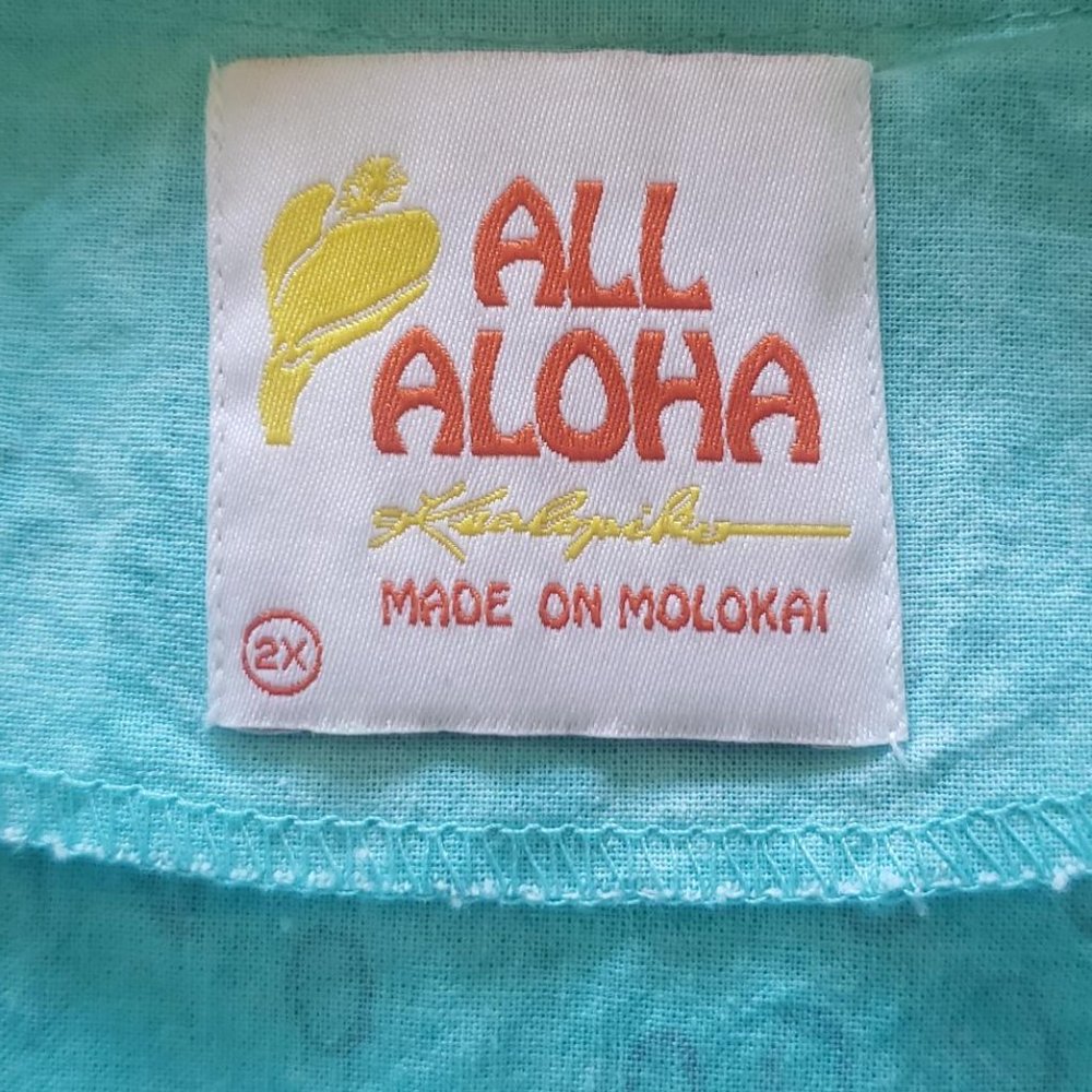 Kealopiko Mu’u Kaluhe, Made in Molokai Hawaii, Mu'umu'u  Muumuu